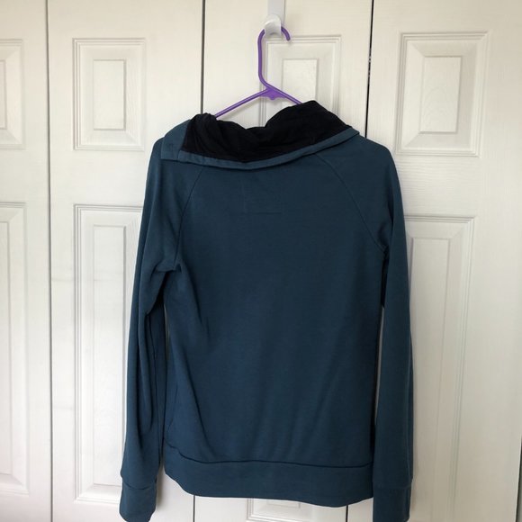edc by esprit blue cowl sweatshirt - Picture 3 of 5